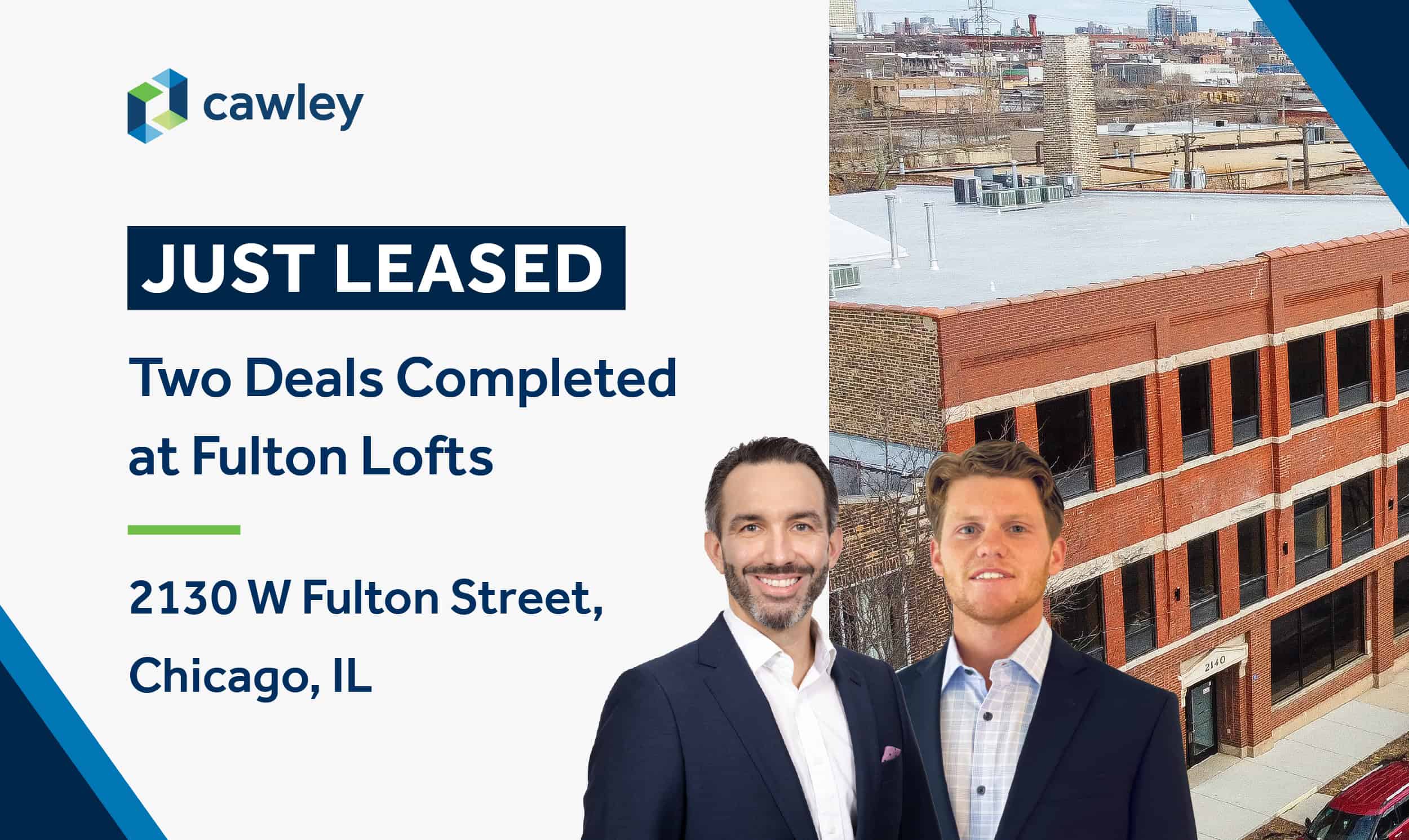 Cawley Commercial Real Estate Completes Two Deals at Fulton Lofts
